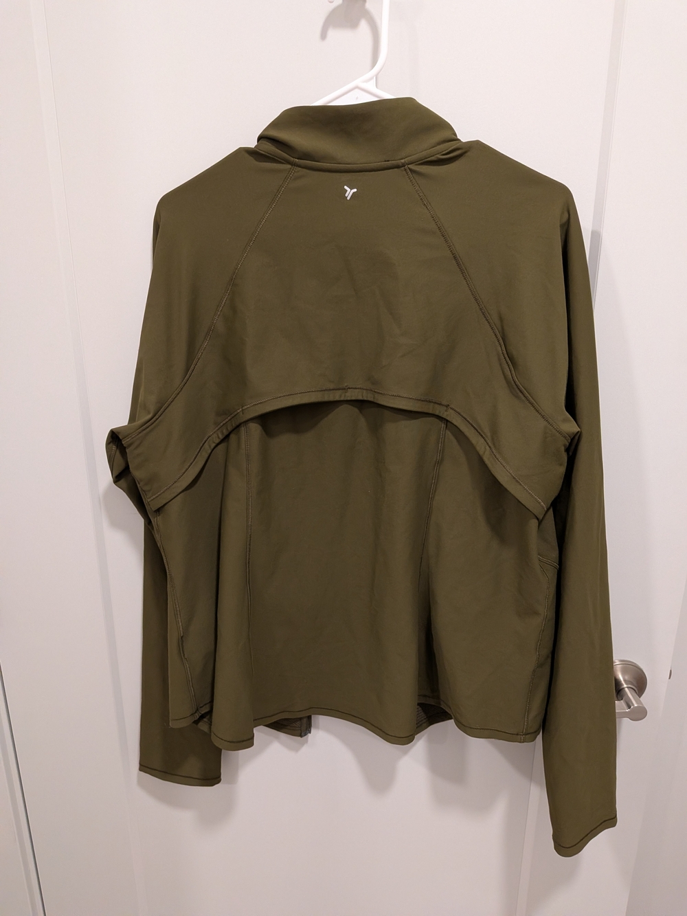 Old Navy Olive Green Performance Full-Zip Jacket - Picture 3 of 3